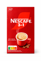 NESCAFÉ 3in1 Instant-Kaffee 10 Sticks - Kaffee, Milch & Zucker - NESCAFÉ 3in1 Instant-Kaffee 10 Sticks Linkreich