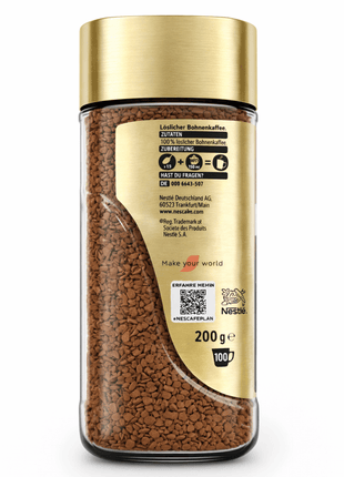 NESCAFÉ Gold 200g - Löslicher Bohnenkaffee - NESCAFÉ Gold Original 1x200g Linkreich