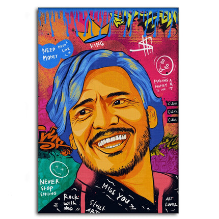 Nicolas Pedro A - Leinwandbild Pop Art (Canvas) kaufen bei Linkreich – Jetzt entdecken!