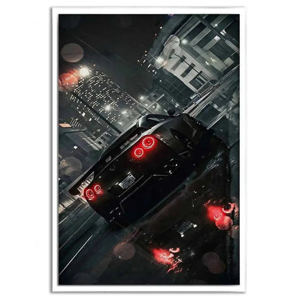 Nissan GT - R - Auto Leinwandbild (Canvas) kaufen bei Linkreich – Jetzt entdecken!