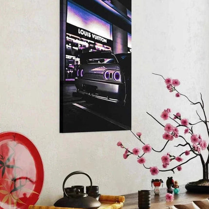 Nissan Skyline - Auto Leinwandbild (Canvas) kaufen bei Linkreich – Jetzt entdecken!