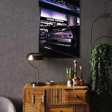 Nissan Skyline - Auto Leinwandbild (Canvas) kaufen bei Linkreich – Jetzt entdecken!