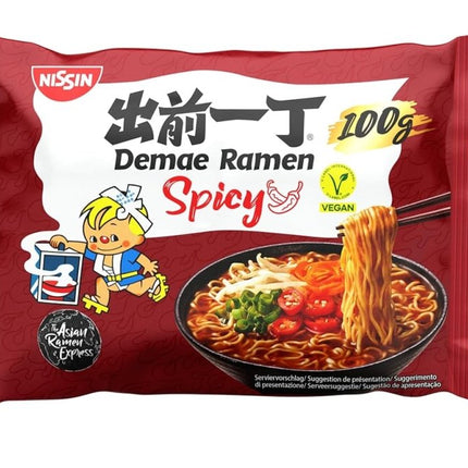 SEO. Nissin Demae Ramen Instant Nudeln Scharf 100g - Linkreich
