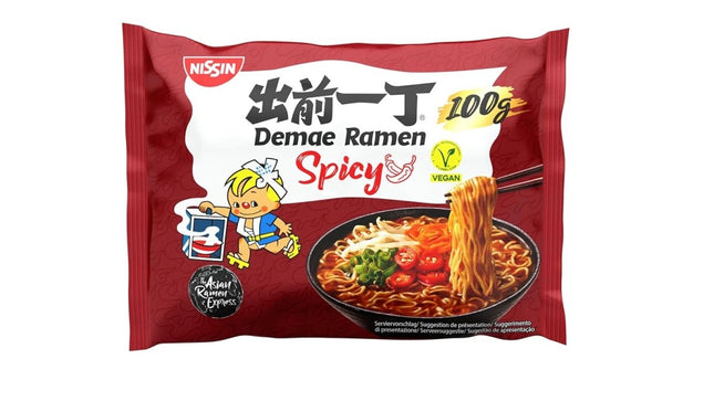 SEO. Nissin Demae Ramen Instant Nudeln Scharf 100g - Linkreich