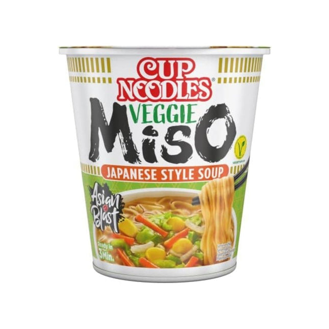 SEO. Nissin Instant Nudeln Cup Veggie Miso 67g - Linkreich