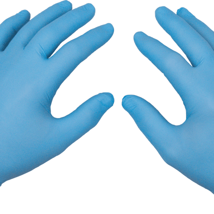 SEO. Nitril Einweghandschuhe „Intense Softer“ – Puderfrei & Lebensmittelecht - Blau Linkreich