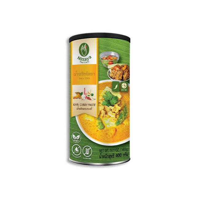 SEO. Nittaya Currypaste Gelbe Kari Vegan 400 g - Linkreich