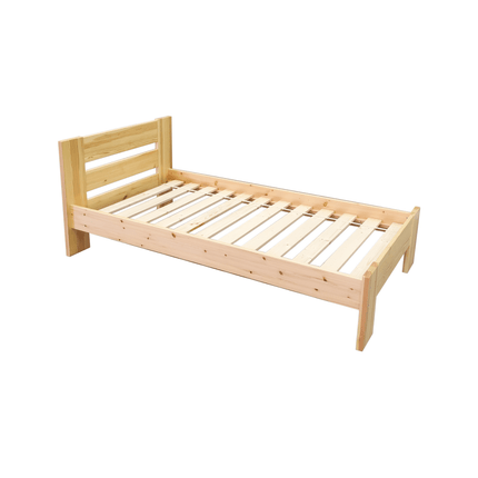 SEO. Nobis Kieferbett | Massivholz | Naturholz | 100% Bio - Bett - 90 x 200 cm Linkreich