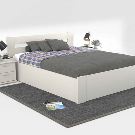 SEO. Nobis Kieferbett mit Bettkasten aus Massivholz | 100% Bio-Bett inkl. Lattenrost - 90 x 200 cm Linkreich