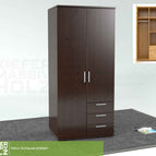 Wenge / Schubladen linke Seite