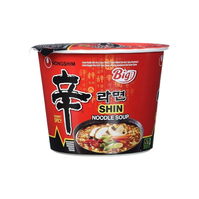 SEO. Nongshim Instantnudeln Shin Ramyun scharf Big Bowl 114g MHD: 10.03.2026 - Linkreich