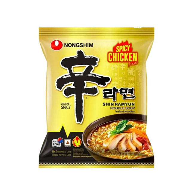 SEO. Nongshim Instantnudeln Shin Ramyun Scharfes Hühnchen 120g - Linkreich