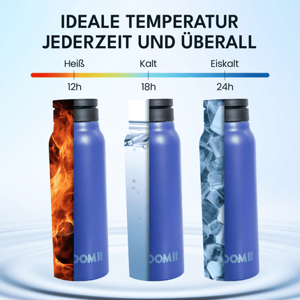SEO. NooMii Edelstahl - Trinkflasche | Magsafe - Black Linkreich