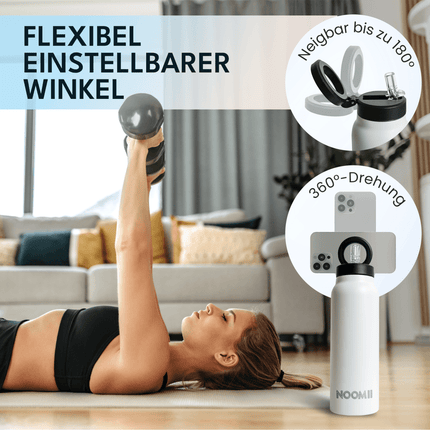 SEO. NooMii Edelstahl - Trinkflasche | Magsafe - Black Linkreich
