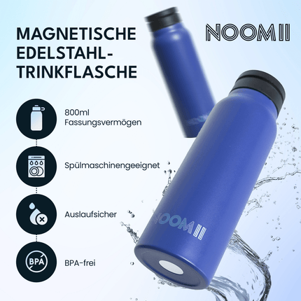 SEO. NooMii Edelstahl - Trinkflasche | Magsafe - Blue Linkreich