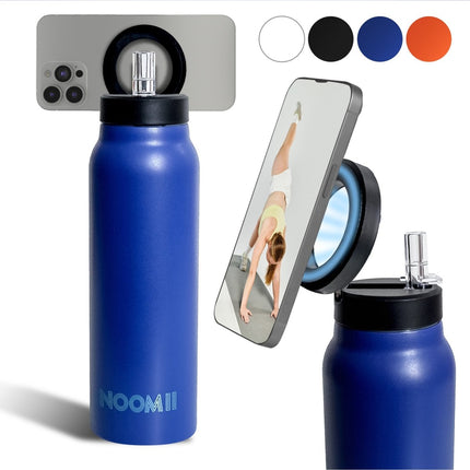 SEO. NooMii Edelstahl - Trinkflasche | Magsafe - Black Linkreich