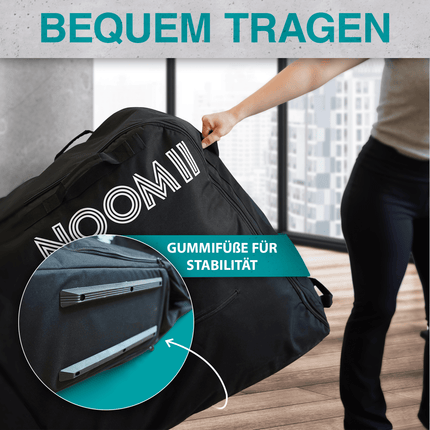 NooMii Fahrrad Transporttasche mit Handgriff & Rollen 128 x 78 x 25 cm (Transporttasche) kaufen bei Linkreich – Jetzt entdecken!