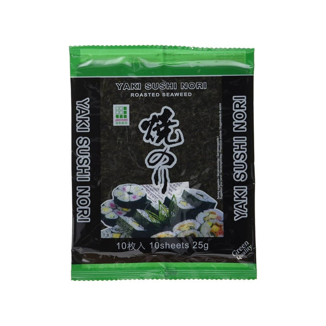 SEO. Noriblätter Geröstet Yaki Sushi Nori Grün Jhfoods 28g - Linkreich