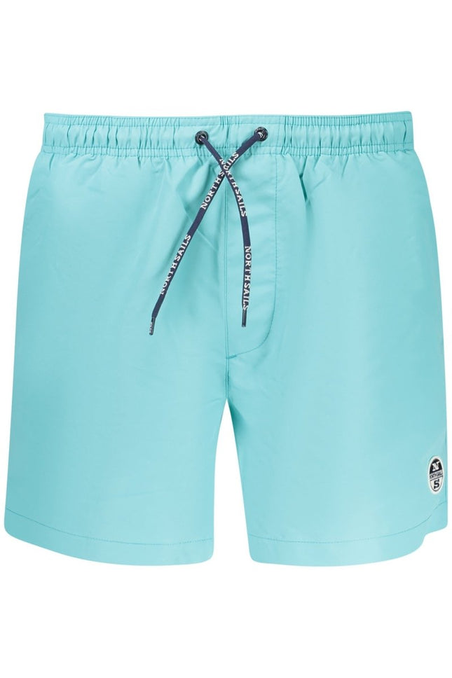 SEO. NORTH SAILS Badeanzug Herren – Blauer Badeanzug mit elastischem Bund - Hellblau Linkreich