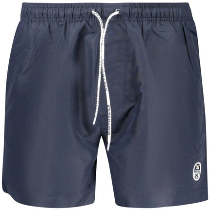 SEO. NORTH SAILS Badeanzug Herren – Blauer Badeanzug mit elastischem Bund - Blau (BL0802) Linkreich
