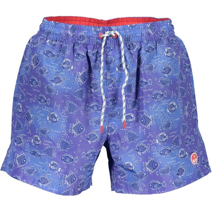 SEO. NORTH SAILS Badeanzug Herren – Blaues Schwimmkostüm aus recycelten Materialien - Blau Linkreich