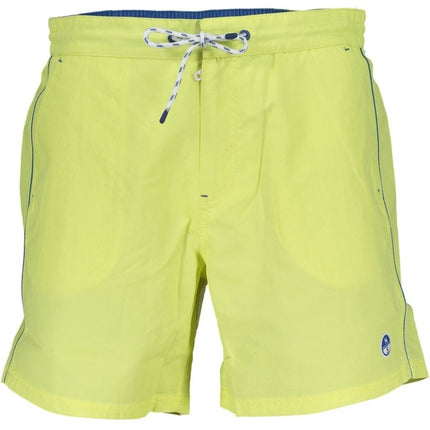 SEO. North Sails Badeanzug Herren – Grünes Schwimmkostüm mit Logo - Details - Grün Linkreich