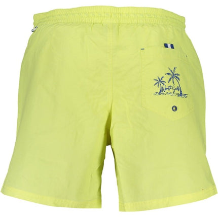 SEO. North Sails Badeanzug Herren – Grünes Schwimmkostüm mit Logo - Details - Rosa Linkreich