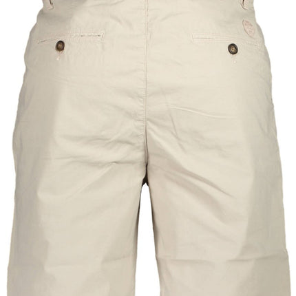 SEO. NORTH SAILS Bermudashose Herren Beige – Leichte Bio - Baumwolle für Sommer - Beige Linkreich