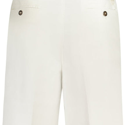 SEO. NORTH SAILS Bermudashose Herren Weiss – Leichte Sommerhose aus Baumwolle mit Elastan - Hellblau Linkreich