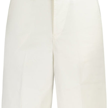 SEO. NORTH SAILS Bermudashose Herren Weiss – Leichte Sommerhose aus Baumwolle mit Elastan - Weiß Linkreich