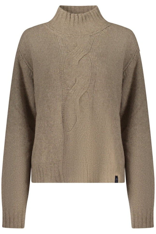 SEO. NORTH SAILS Damen Pullover Braun – Italienische Qualität mit Ocean Positive - Braun Linkreich