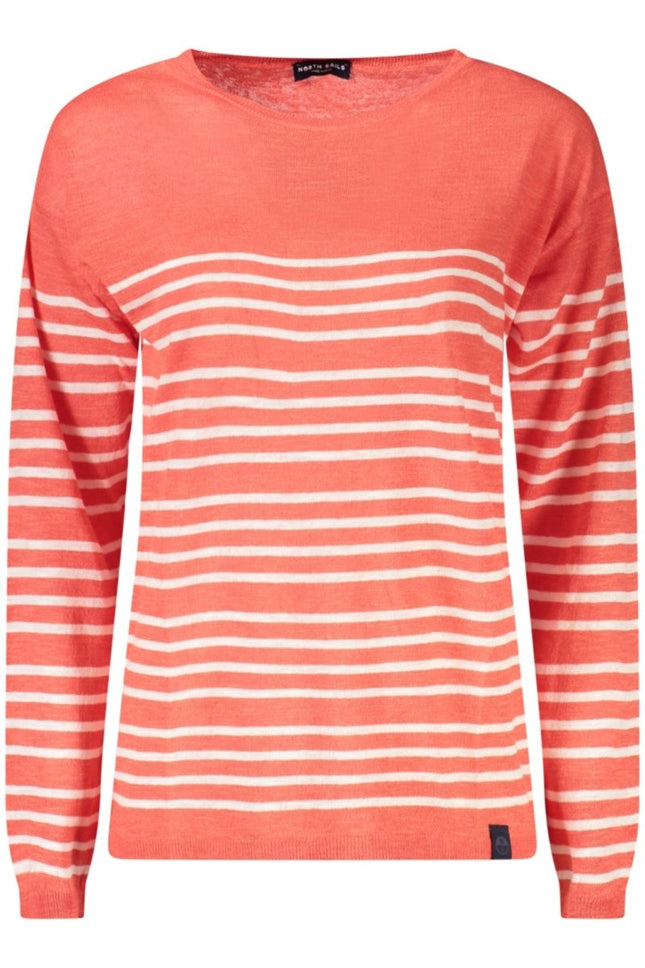 SEO. NORTH SAILS Damen Pullover rot gestreift – Langarm T-Shirt aus Italien - Rot Linkreich