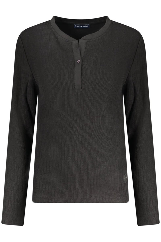 SEO. NORTH SAILS Damenpullover schwarz – Langärmliger Winterpulli mit Logo - Schwarz Linkreich