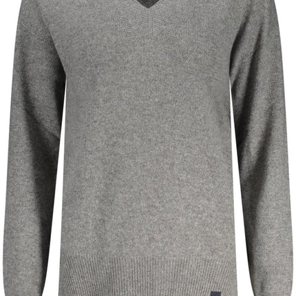 SEO. NORTH SAILS Damenpullover schwarz – V - Ausschnitt mit Kontrastdetails | soulluna.de - Grau Linkreich