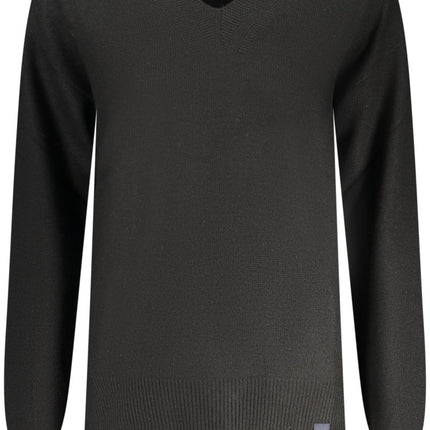 SEO. NORTH SAILS Damenpullover schwarz – V - Ausschnitt mit Kontrastdetails | soulluna.de - Schwarz Linkreich