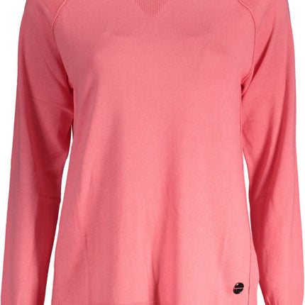 SEO. NORTH SAILS Damentrikot weiß – Langarmshirt mit Kontrastdetails & recycelten Fasern - Rosa Linkreich