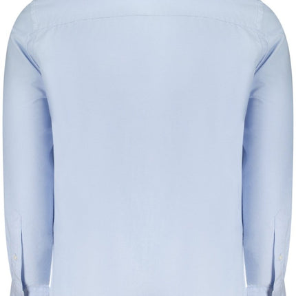 SEO. NORTH SAILS Herren Langarmhemd Weiss – Ocean Positive Hemd aus 100% Baumwolle - Hellblau Linkreich