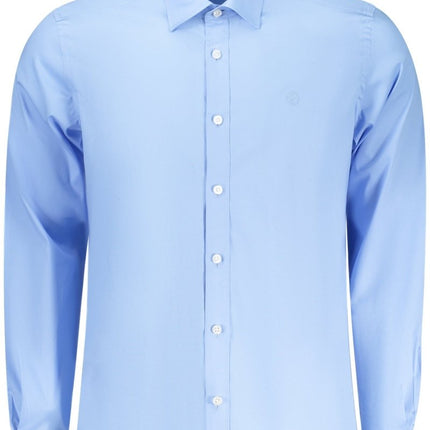 SEO. NORTH SAILS Herren Langarmhemd Weiss – Ocean Positive Hemd mit Elastan - Hellblau Linkreich