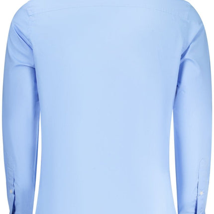 SEO. NORTH SAILS Herren Langarmhemd Weiss – Ocean Positive Hemd mit Elastan - Hellblau Linkreich