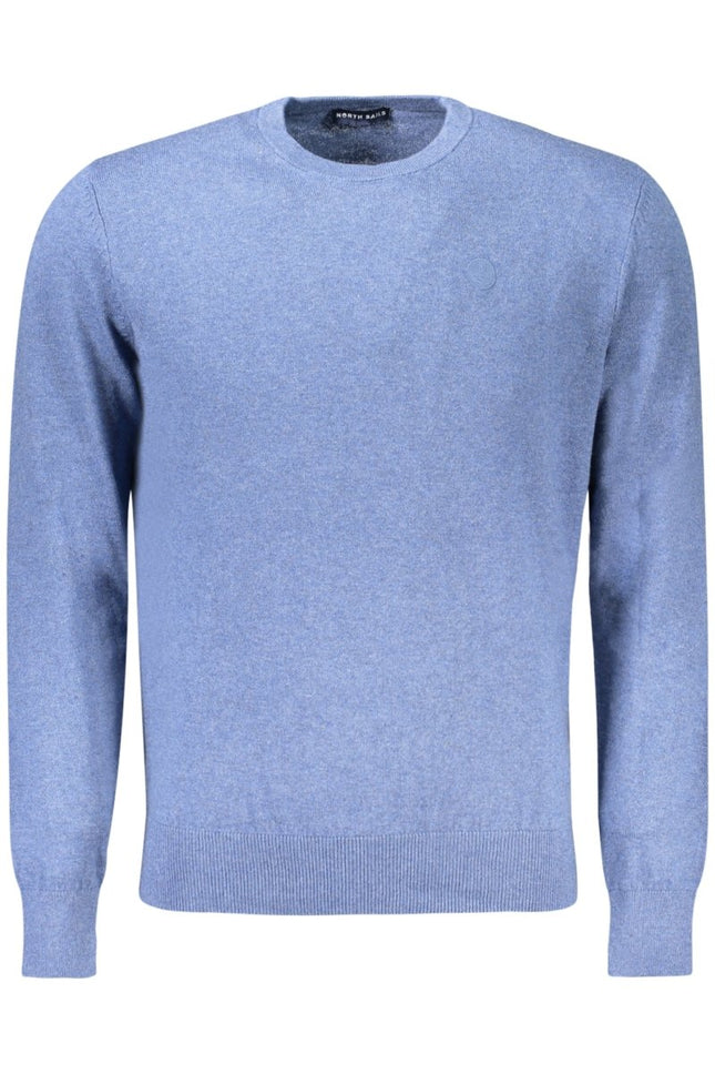 SEO. NORTH SAILS Herren Pullover Blau – Langarm mit Logo - Applikation für Herbst/Winter - Blau Linkreich