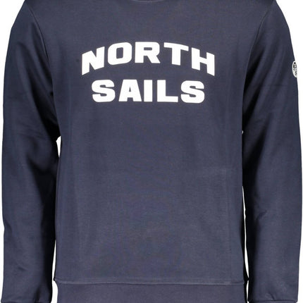 SEO. NORTH SAILS Herren-Sweatshirt mit Reißverschluss Blau – Langarm mit Logo-Applikation - Blau Linkreich
