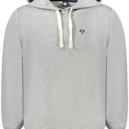 SEO. NORTH SAILS Herren Sweatshirt mit Zip – Kapuzenpullover aus Baumwolle - Weiß Linkreich