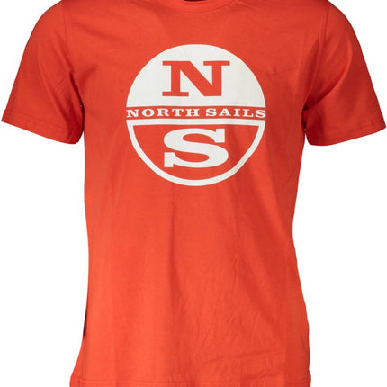 SEO. NORTH SAILS Herren T-Shirt Rot – Kurzarm Shirt aus 100% Baumwolle | soulluna.de - Rot Linkreich
