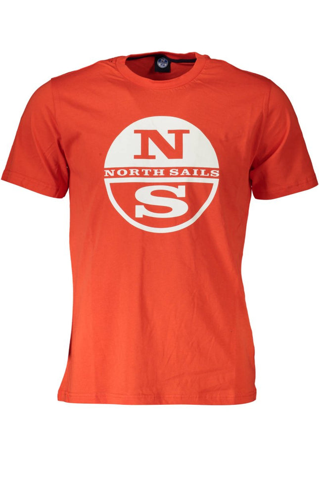SEO. NORTH SAILS Herren T-Shirt Rot – Kurzarm Shirt aus 100% Baumwolle | soulluna.de - Rot Linkreich