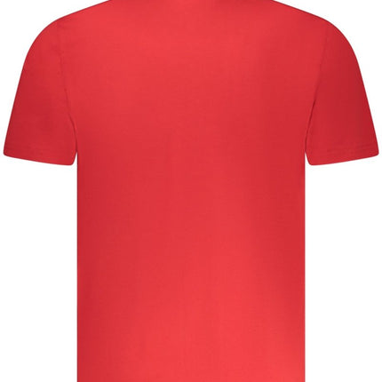 SEO. NORTH SAILS Herren T-Shirt Rot – Kurzarm Shirt aus ägyptischer Baumwolle - Blau (BL0760) Linkreich