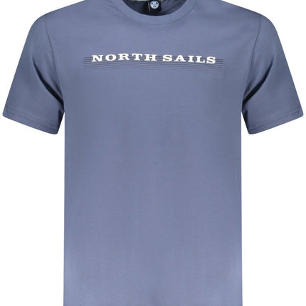 SEO. NORTH SAILS Herren T-Shirt Rot – Kurzarm Shirt aus ägyptischer Baumwolle - Blau (BL0772) Linkreich