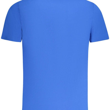 SEO. NORTH SAILS Kurzarm - T-Shirt Herren Blau – Logo - Druck aus ägyptischer Baumwolle - Blau (BL0802) Linkreich