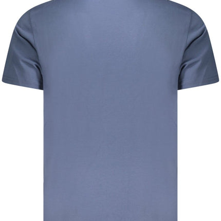 SEO. NORTH SAILS Kurzarm - T-Shirt Herren Blau – Logo - Druck aus ägyptischer Baumwolle - Blau (BL0802) Linkreich