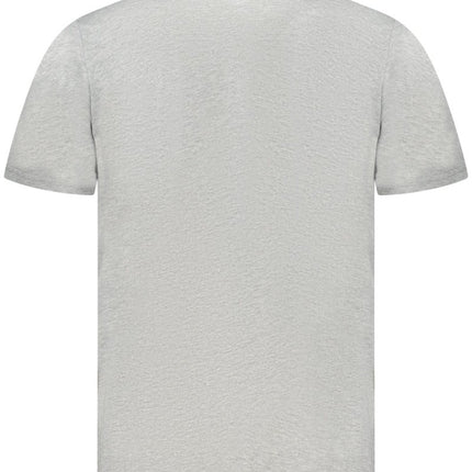 SEO. NORTH SAILS Kurzarm - T-Shirt Herren Blau – Logo - Druck aus ägyptischer Baumwolle - Blau (BL0802) Linkreich