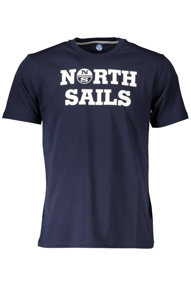 SEO. NORTH SAILS Kurzarm-T-Shirt Herren Blau – Logo-Print aus Baumwolle | soulluna.de - Blau Linkreich